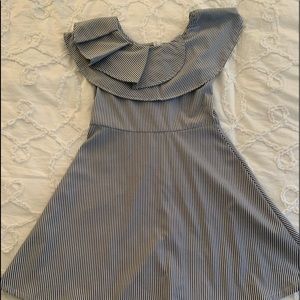 Girls Adorable Striped Dress